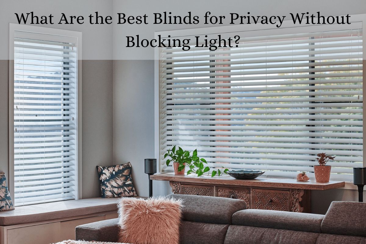 You are currently viewing What Are the Best Blinds for Privacy Without Blocking Light?